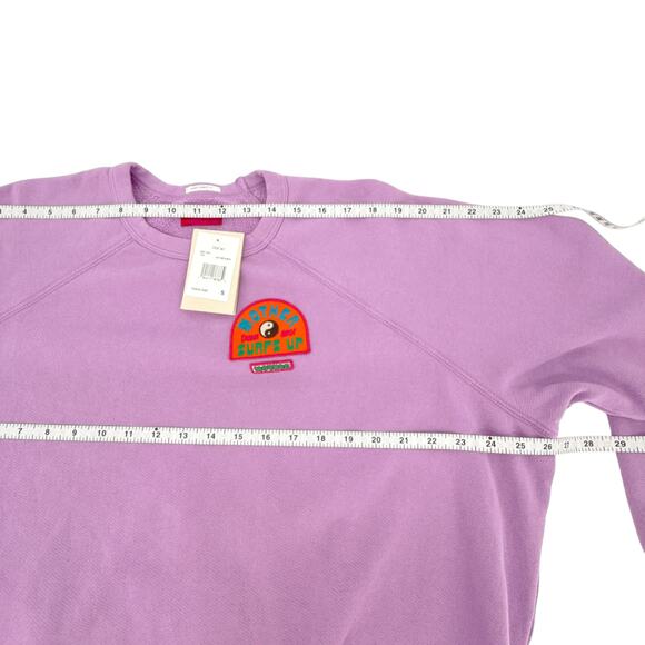 MOTHER The Biggie Concert Sweatshirt in Mother Surf S - Picture 9 of 11
